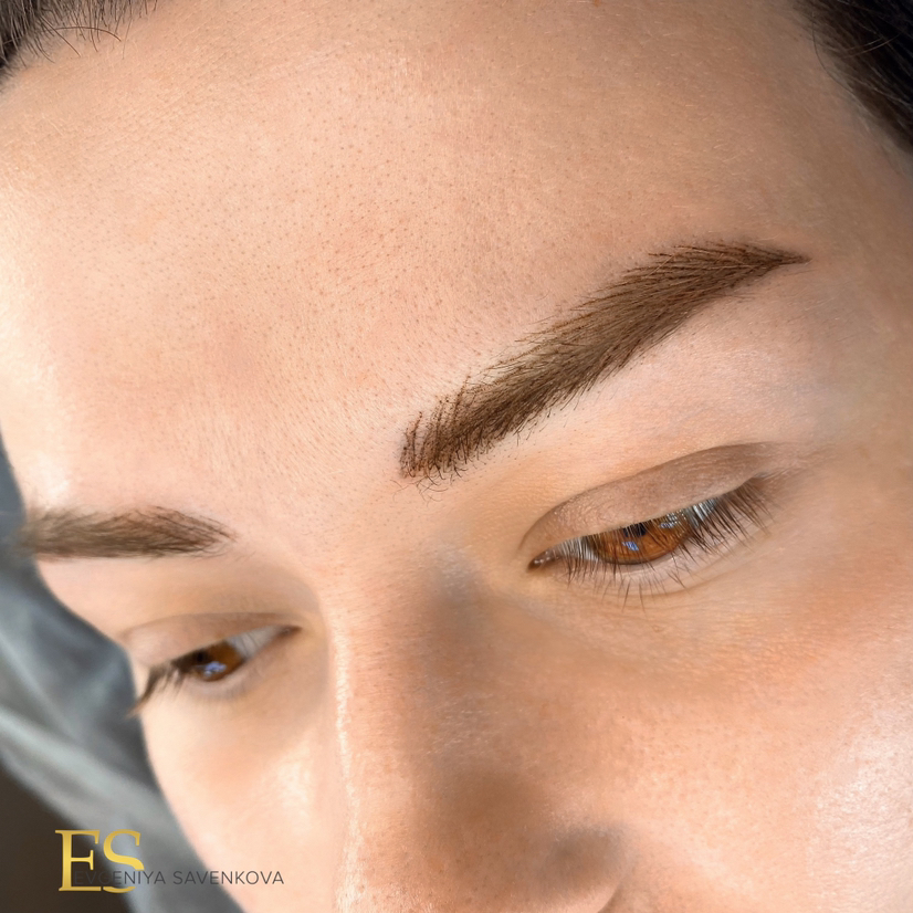 Волосковая техника (коррекция до 2х месяцев)