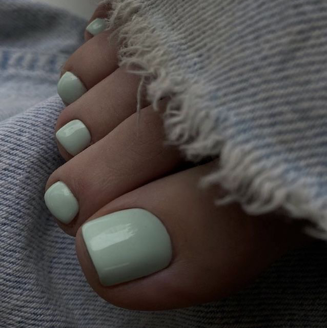 Combi wet pedicure + gellack