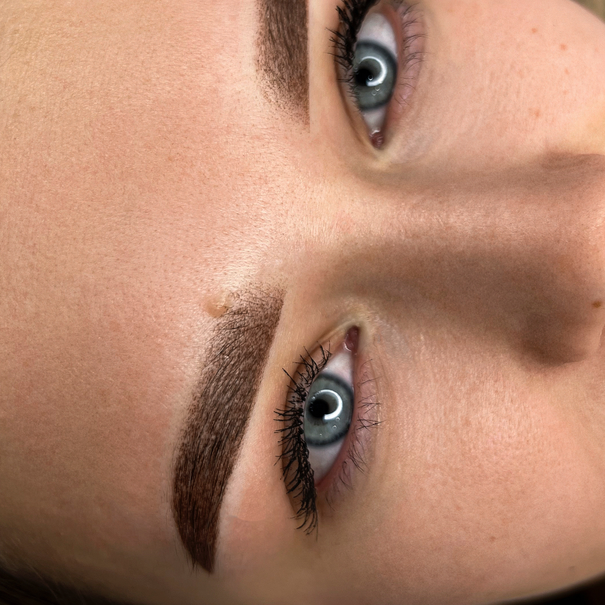 Нано-напыление бровей (коррекция)