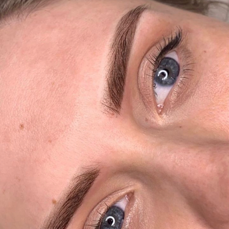 Пудровые брови первичный визит