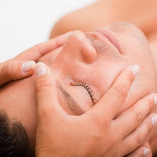 Мужской скульптурирующий -букальный массаж лица - 1 час