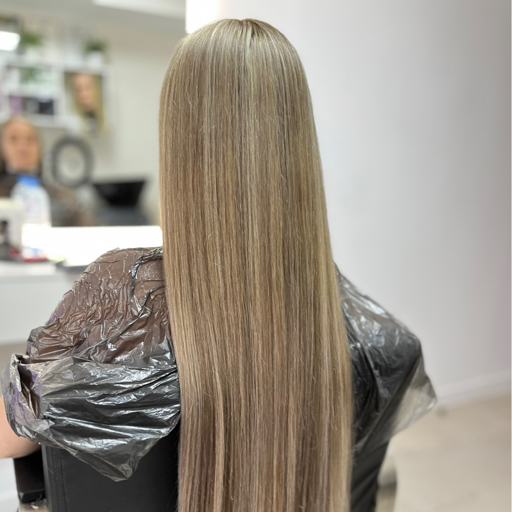 Мелирование волос /краситель KAPOUS с тонированием