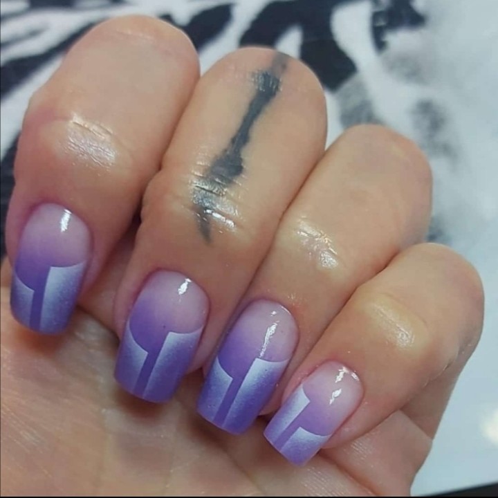 Аэрография На ногтях