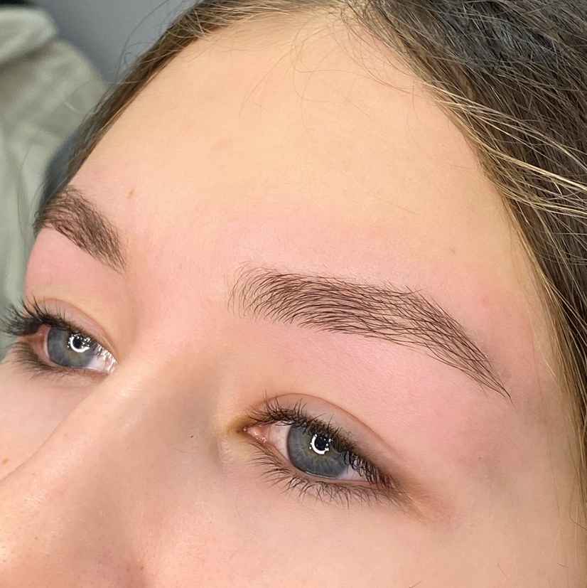 коррекция (воск+пинцет)