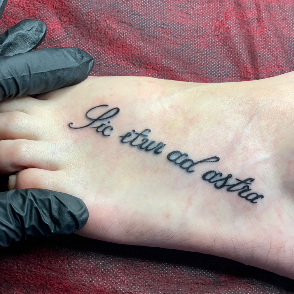 Коррекция татуировки