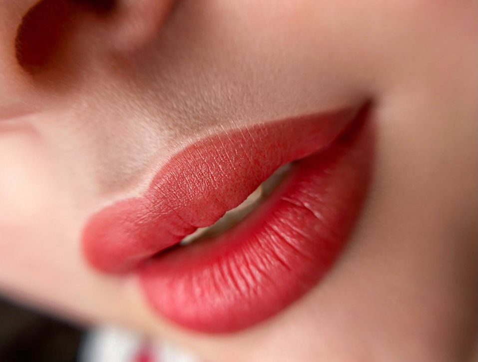 Помадный прокрас