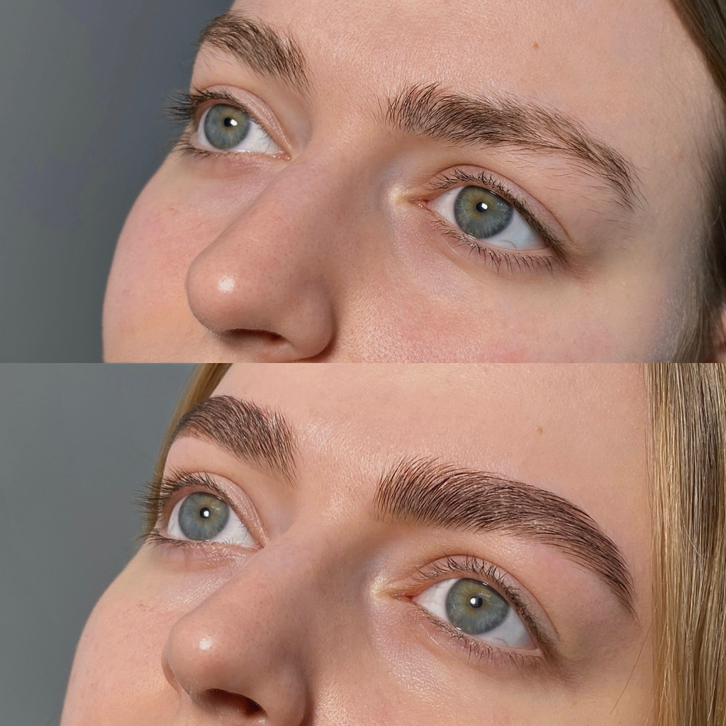 Оформление бровей (коррекция + окрашивание)