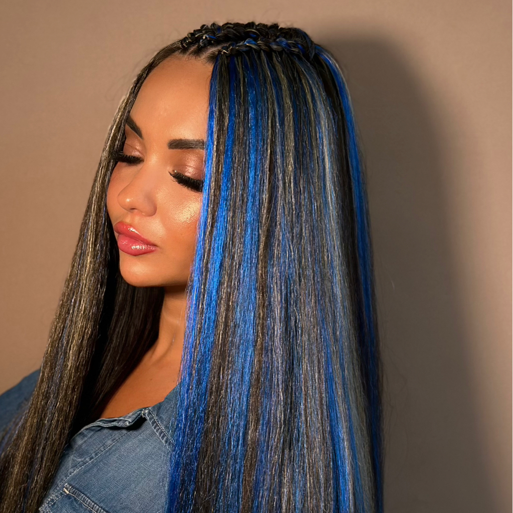 Прическа водопад