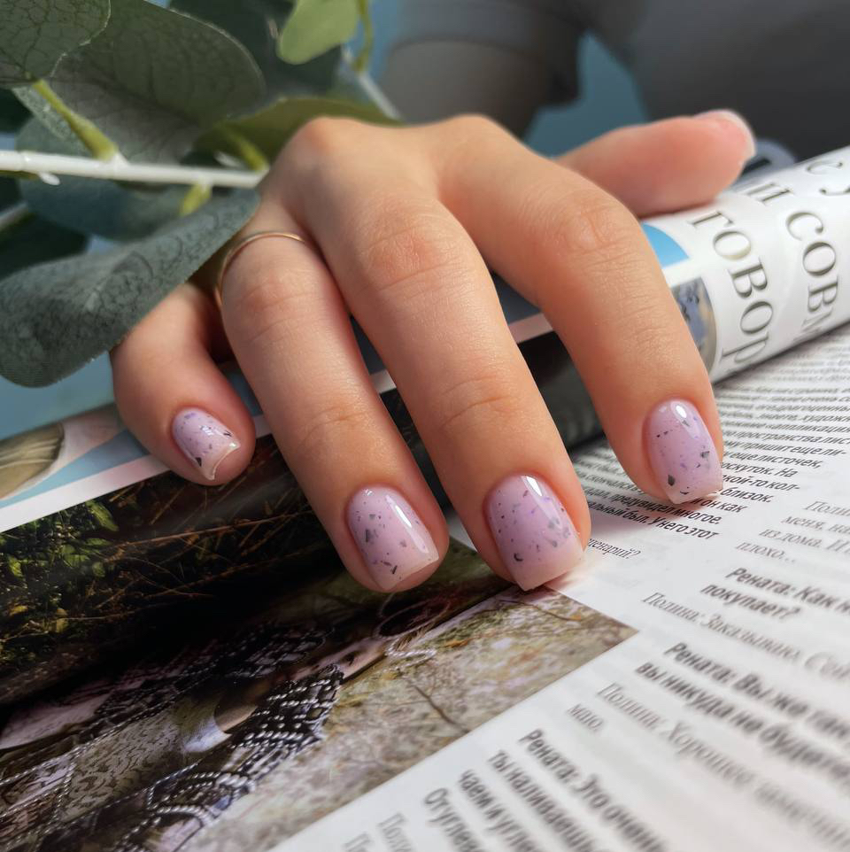 Маникюр с покрытием гель-лак цвет