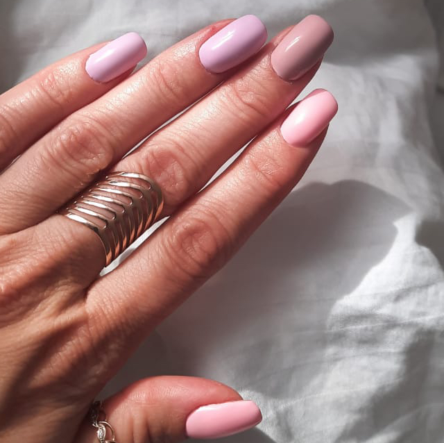 3.  Маникюр+гельлак однотон (без снятия, или мое покрытие) (прайс 01.2025)