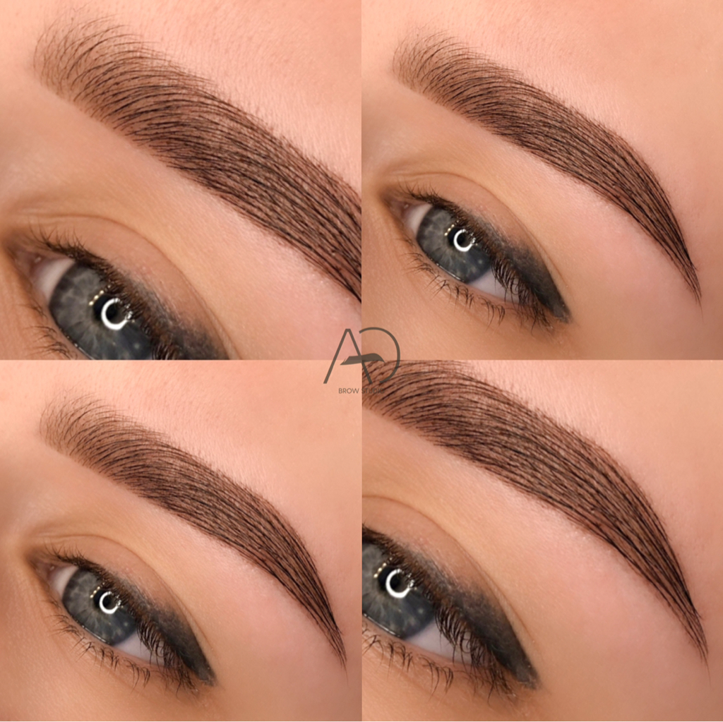 Коррекция бровей и окрашивание хной/краской