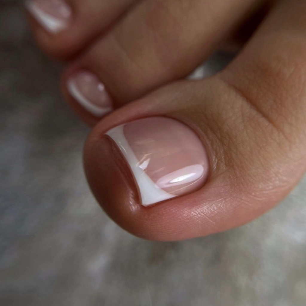 Педикюр,покрытие Luxio+дизайн