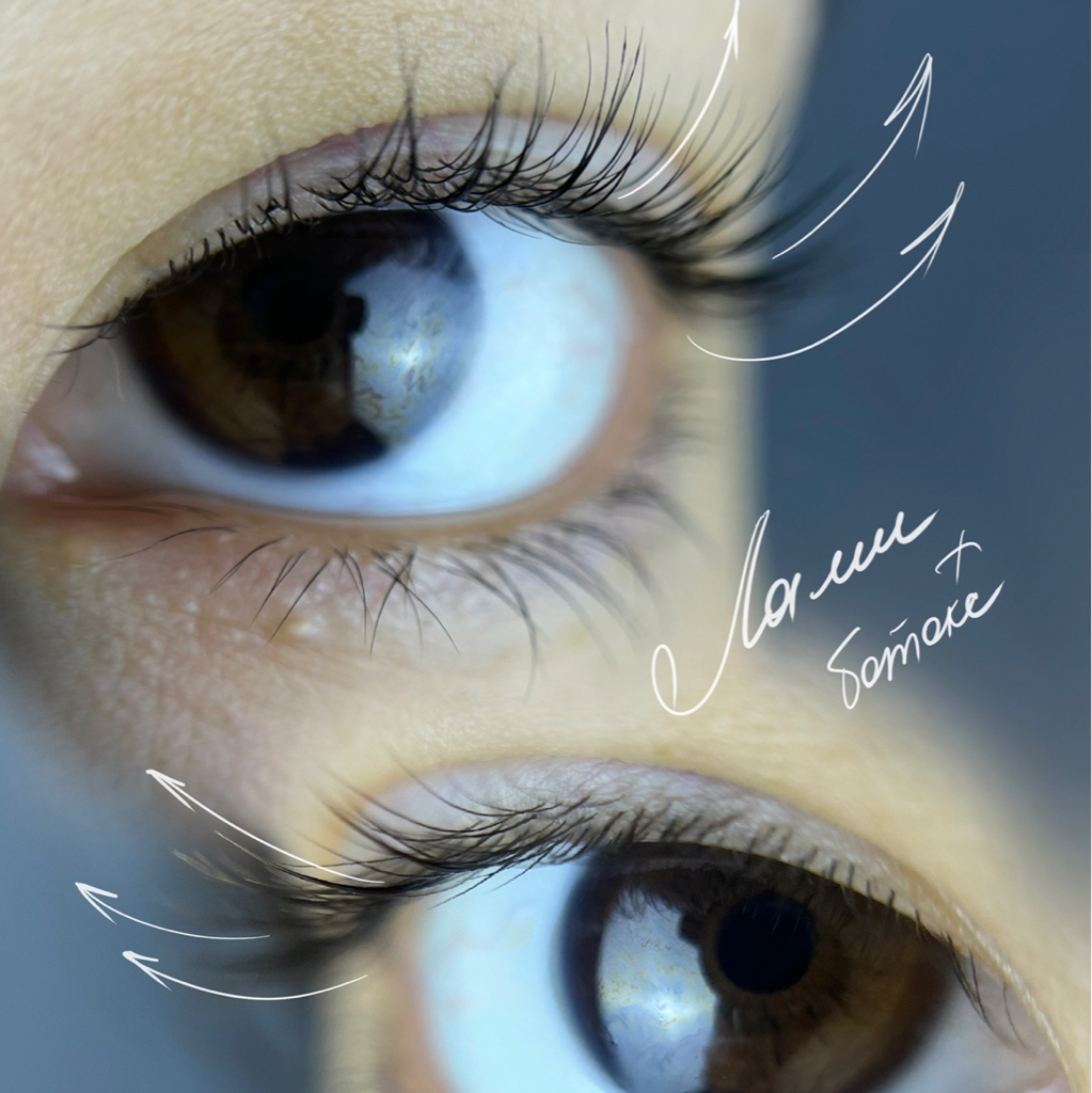 Курс Ламинирование ресниц + ботокс ресниц