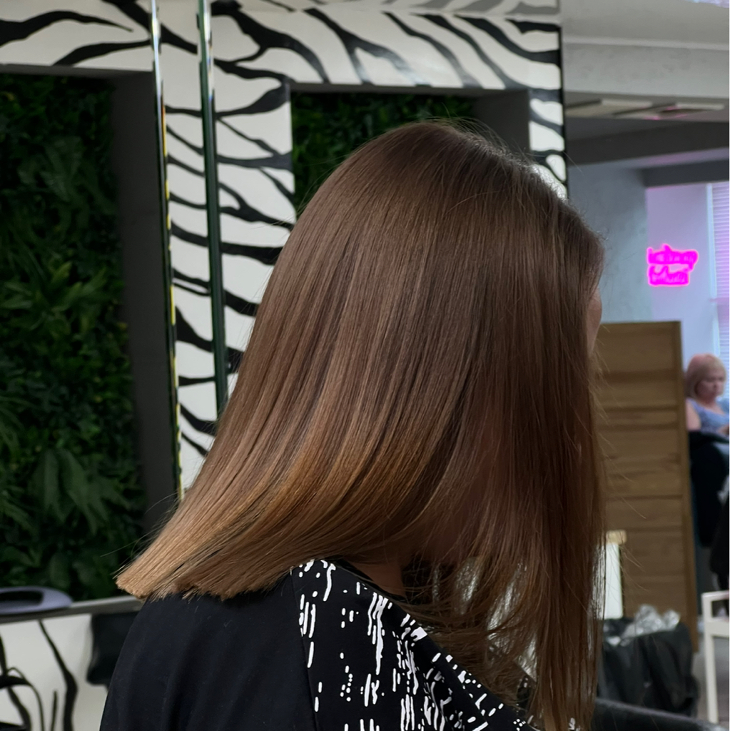 Тонирование волос (до плеч)