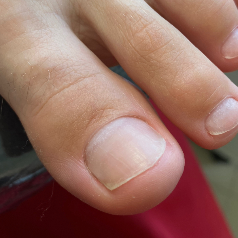 Педикюр пальчиков без покрытия