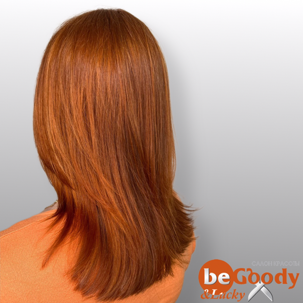 Окрашивание волос в 1 тон