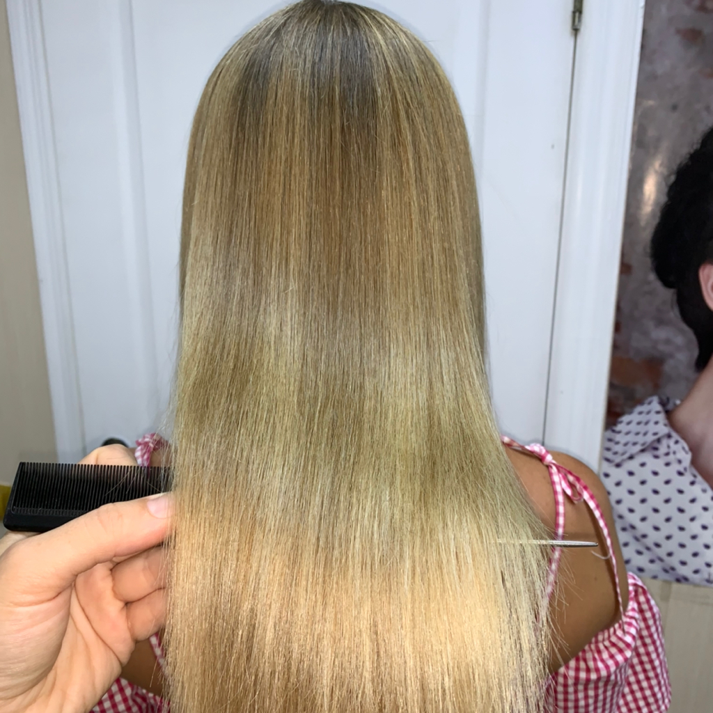 Холодный ботокс волос