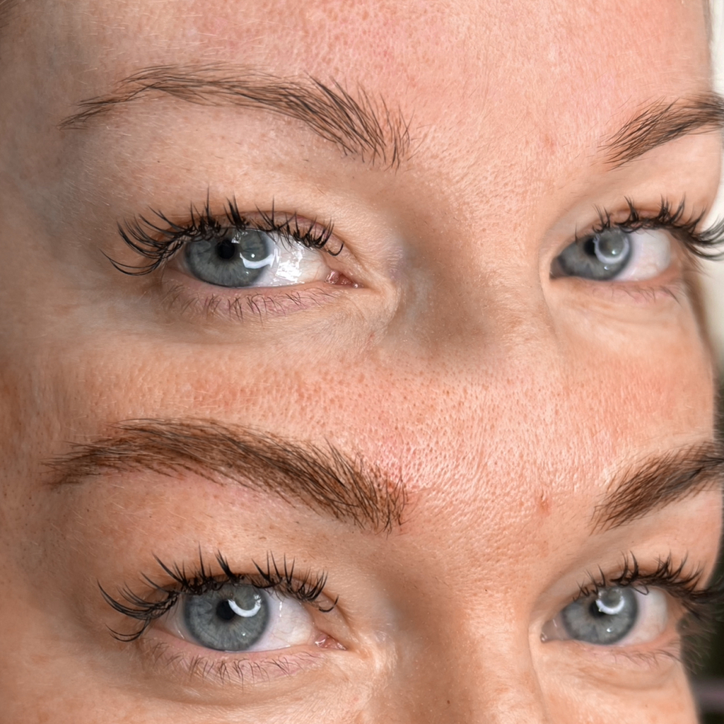 Брови у волосковій техніці «Реалізм»