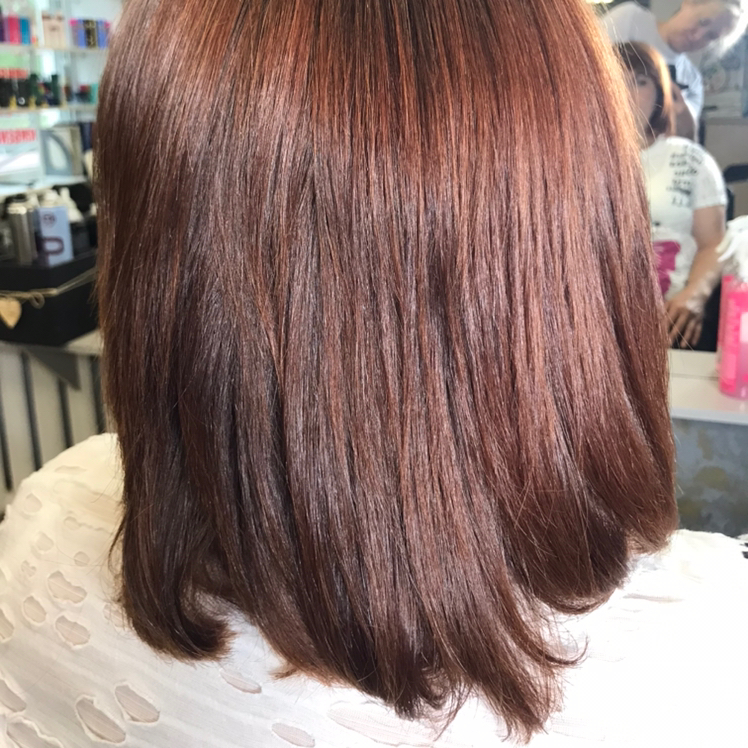 Выход из темного Цвета волос длина по плечи редкие