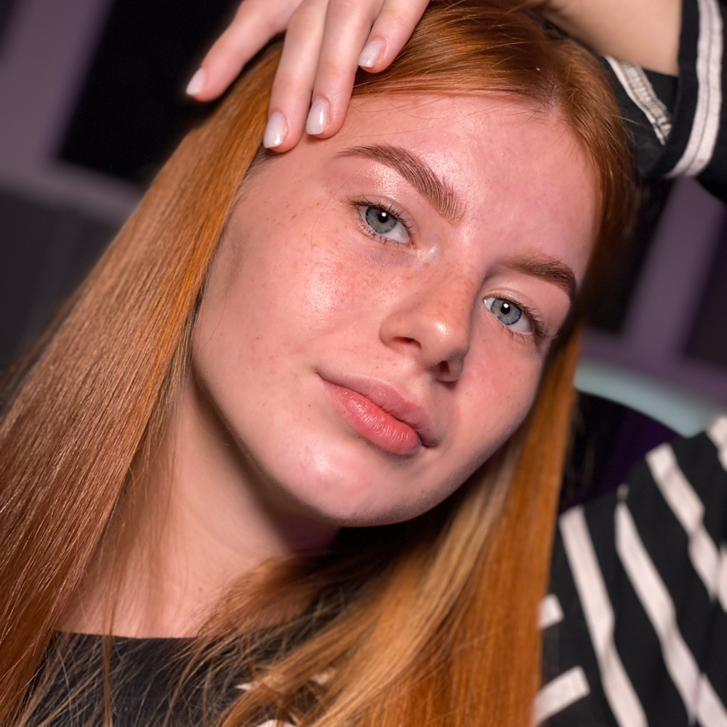 оформление бровей