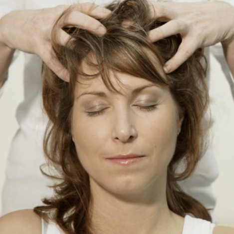 Массаж головы