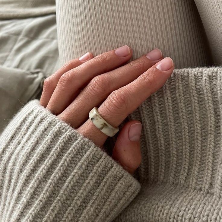 Маникюр без покрытия