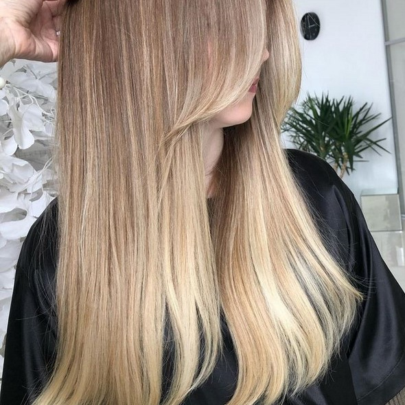 Стрижка женская на очень длинные волосы