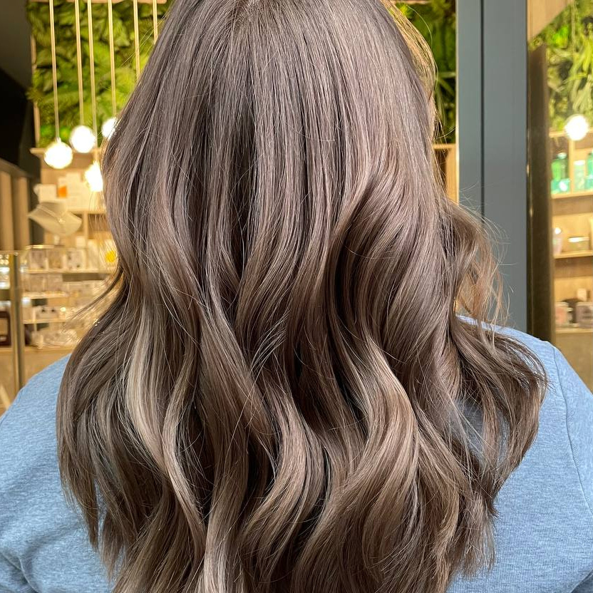 Окрашивание краской клиента