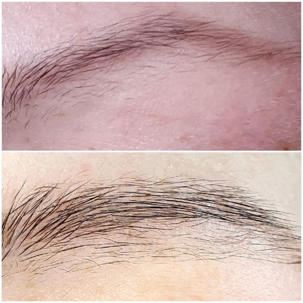 Оформление бровей ( коррекция и окрашивание)