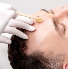 Мужское Лицо (нос/ межбровка/уши)