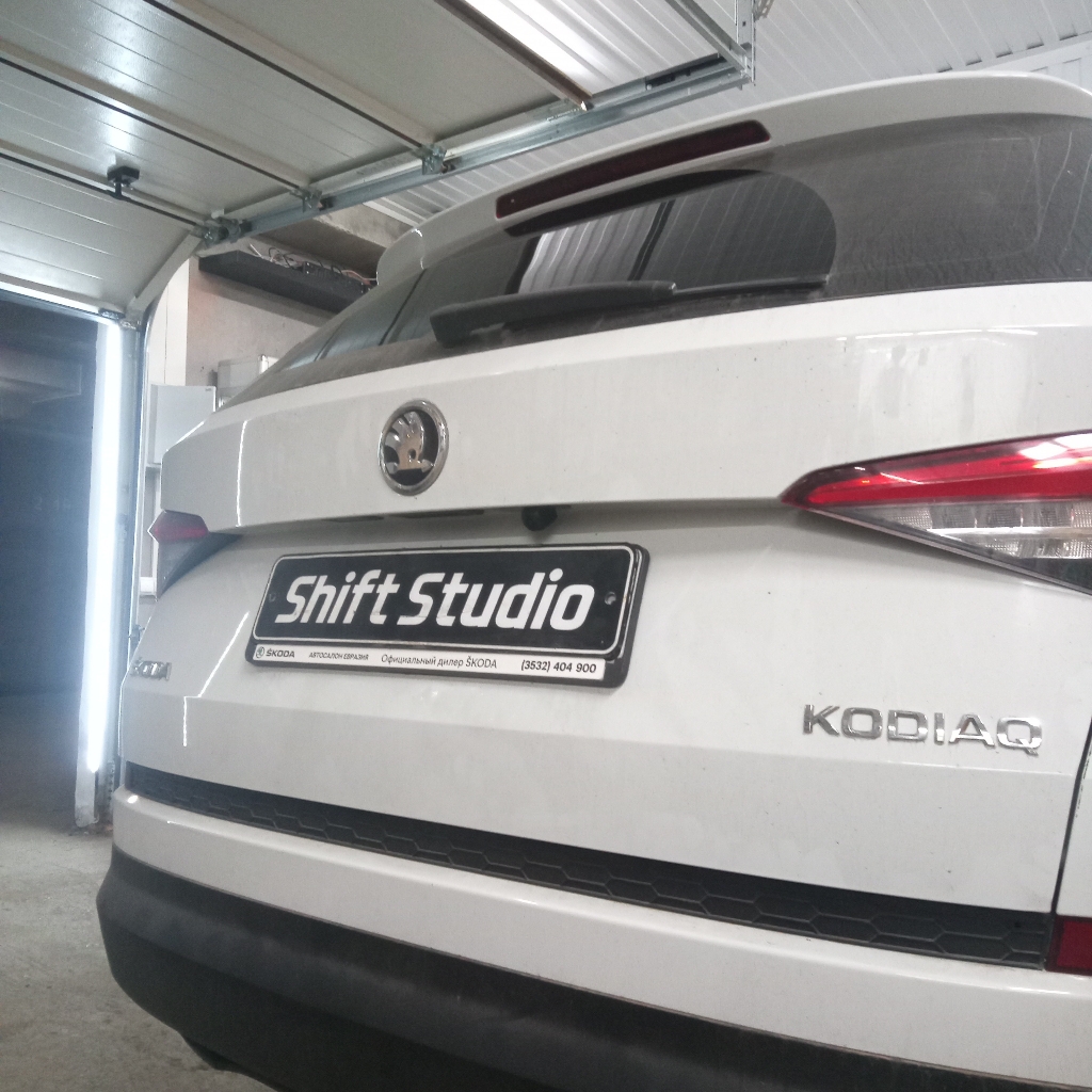 Установка камеры заднего вида