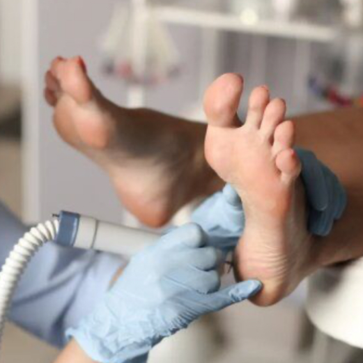 Педикюр без покрытия