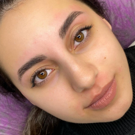 Коррекция бровей пинцет/воск