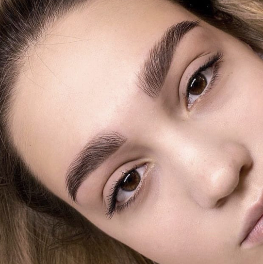 Ламинирование бровей коррекция+окрашивание бровей и окрашивание краской