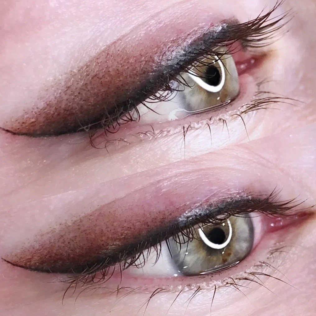 Перманентный макияж глаза