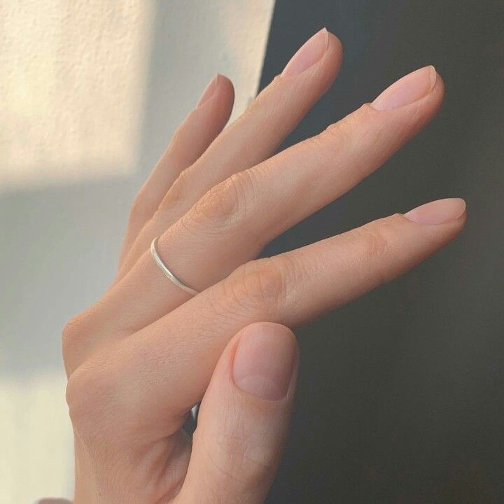 Маникюр аппаратный без покрытия гель лак