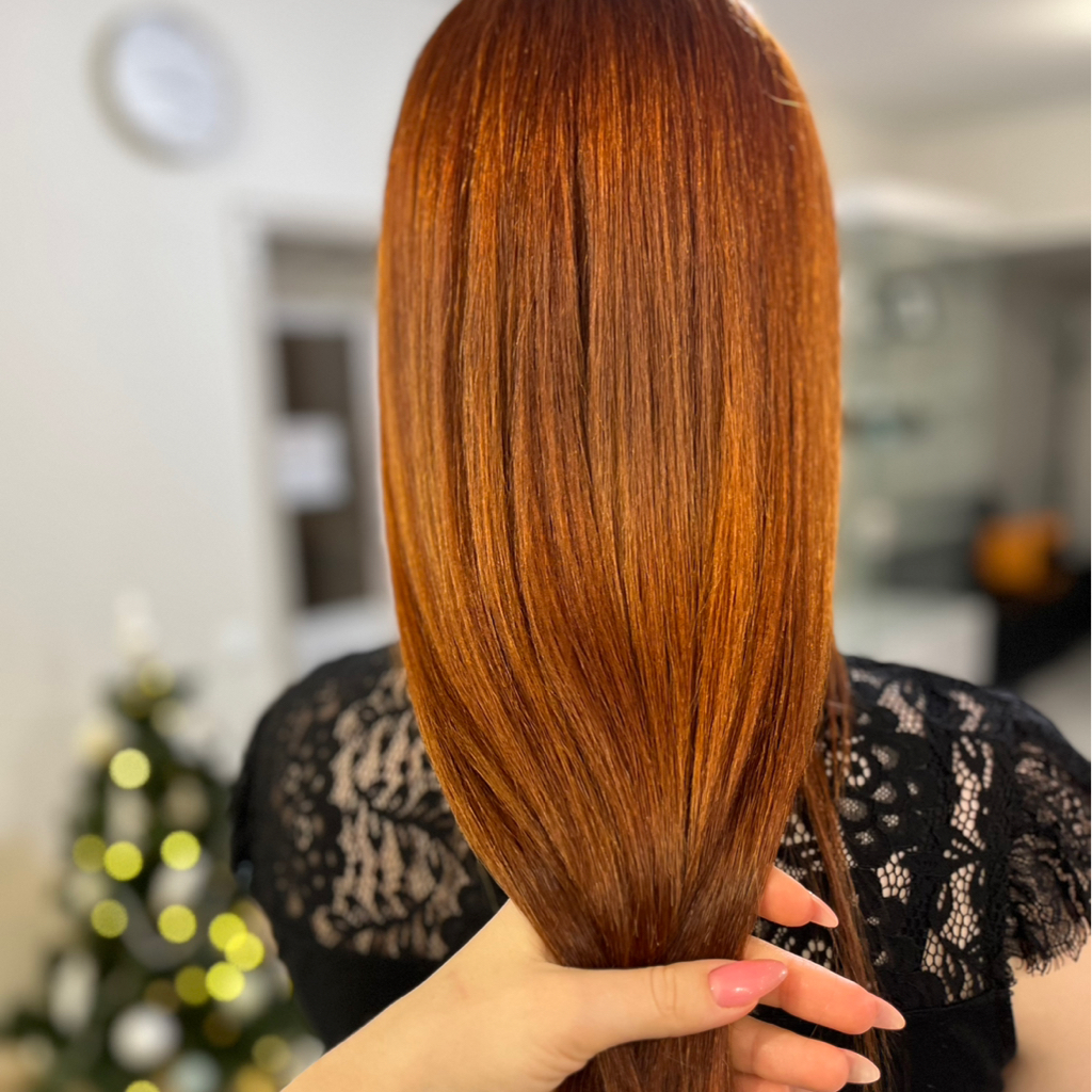 Окрашивание волос в 1 тон