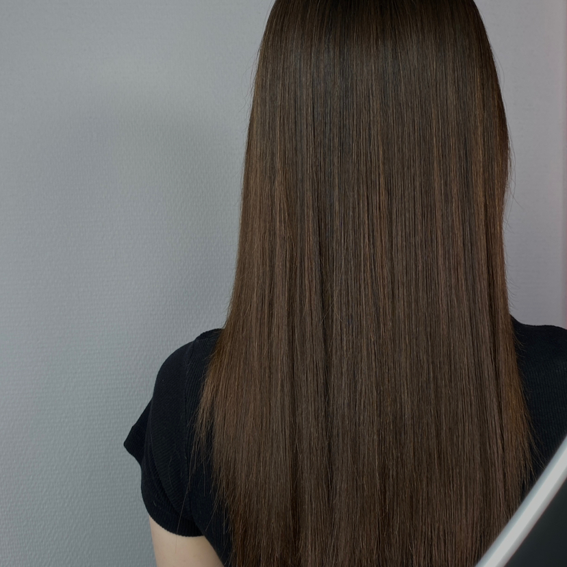 Кератин, ботокс + стрижка кончиков