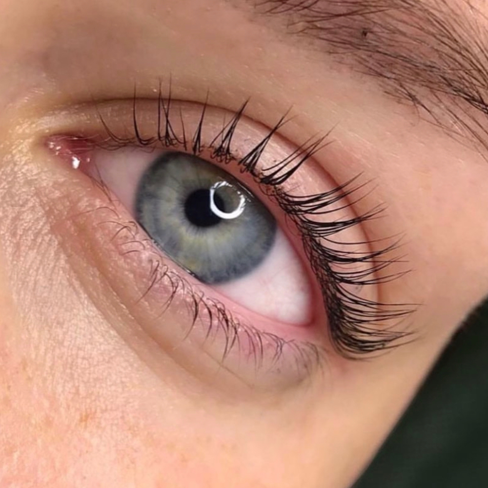 Ламинирование ресниц + ламинирование бровей