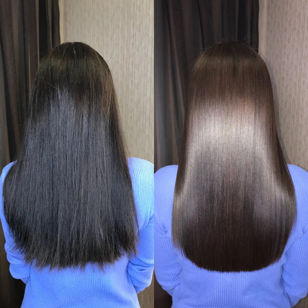 Кератин  (по лопатки)