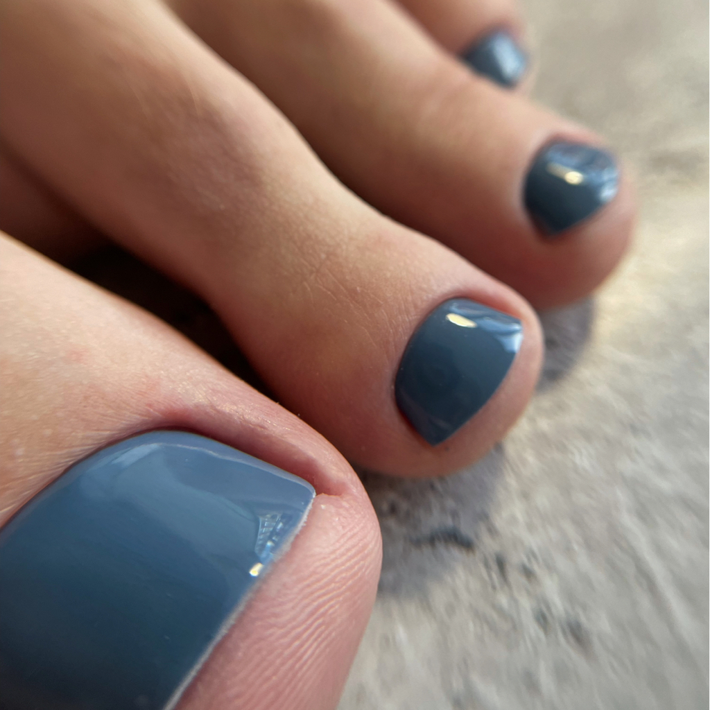 Педикюр пальчики с покрытием