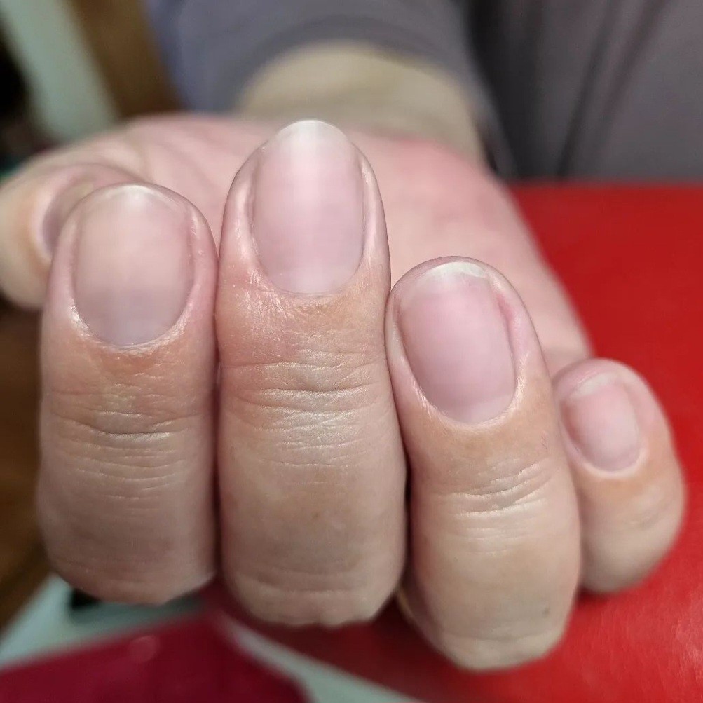 Снятие + маникюр (без покрытия)