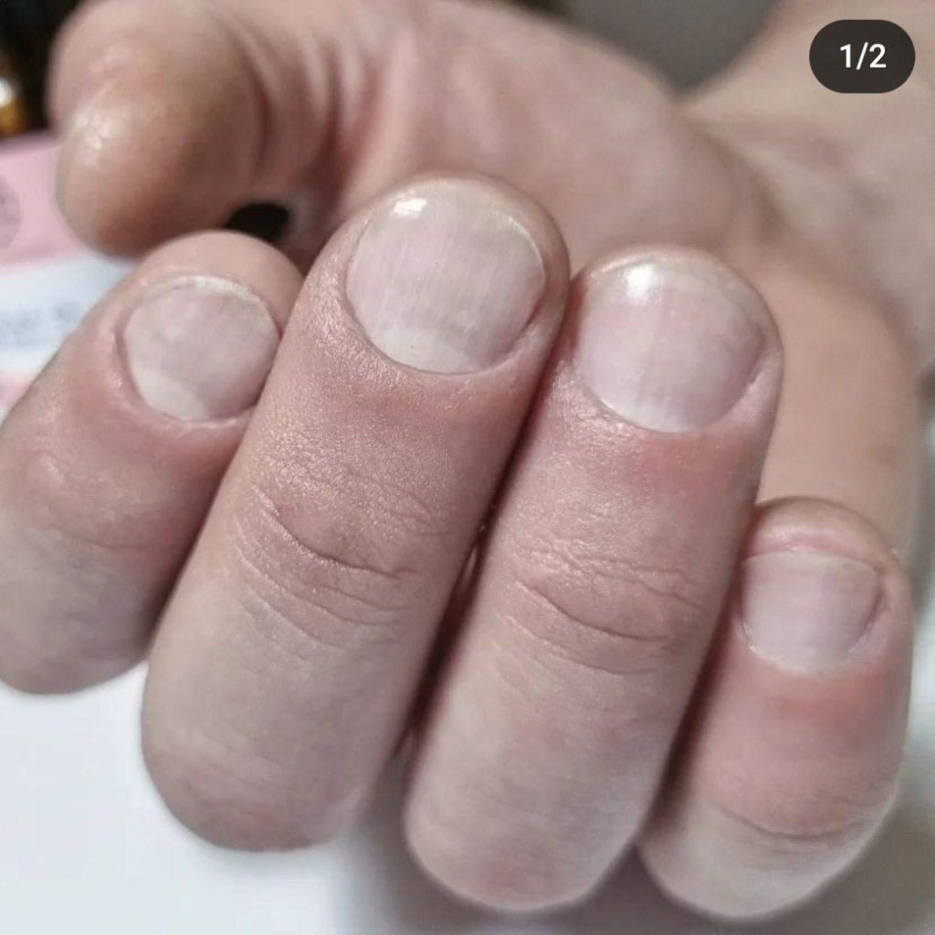 Маникюр без покрытия