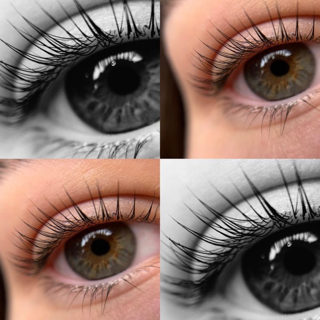 Ламинирование ресниц + оформление бровей