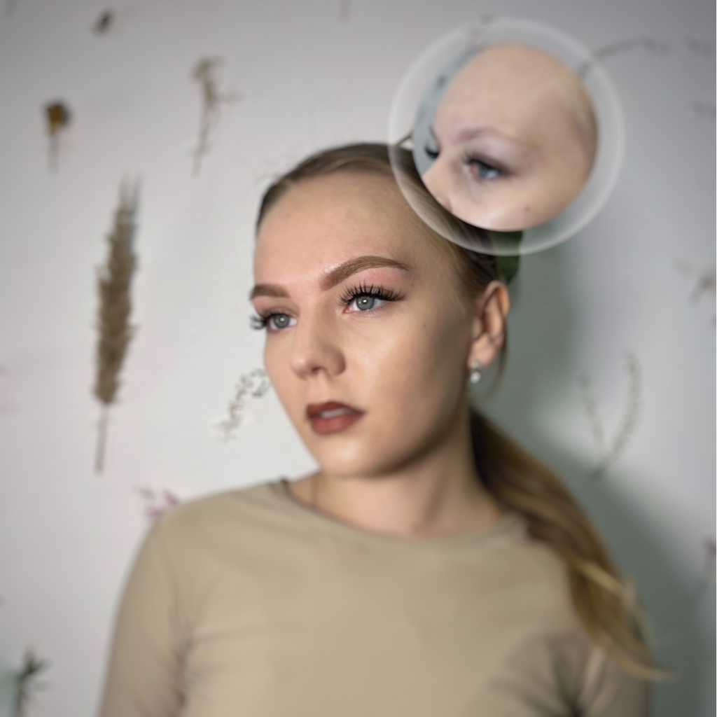 Окрашивание бровей полный комплекс