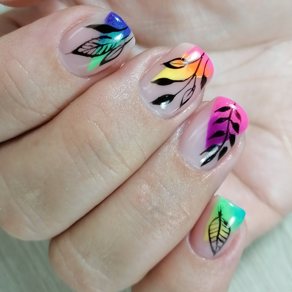 Маникюр+дизайн гель-лак