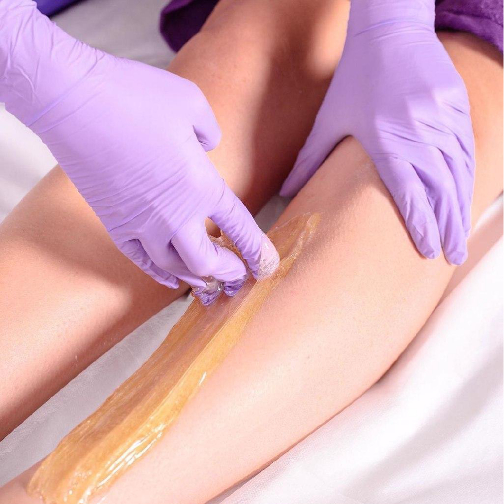 Сахар/воск  спина