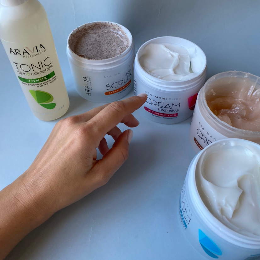 SPA уход для ручек во время коррекции