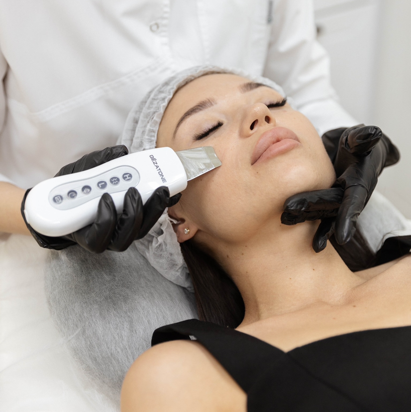 Ультразвуковая чистка лица