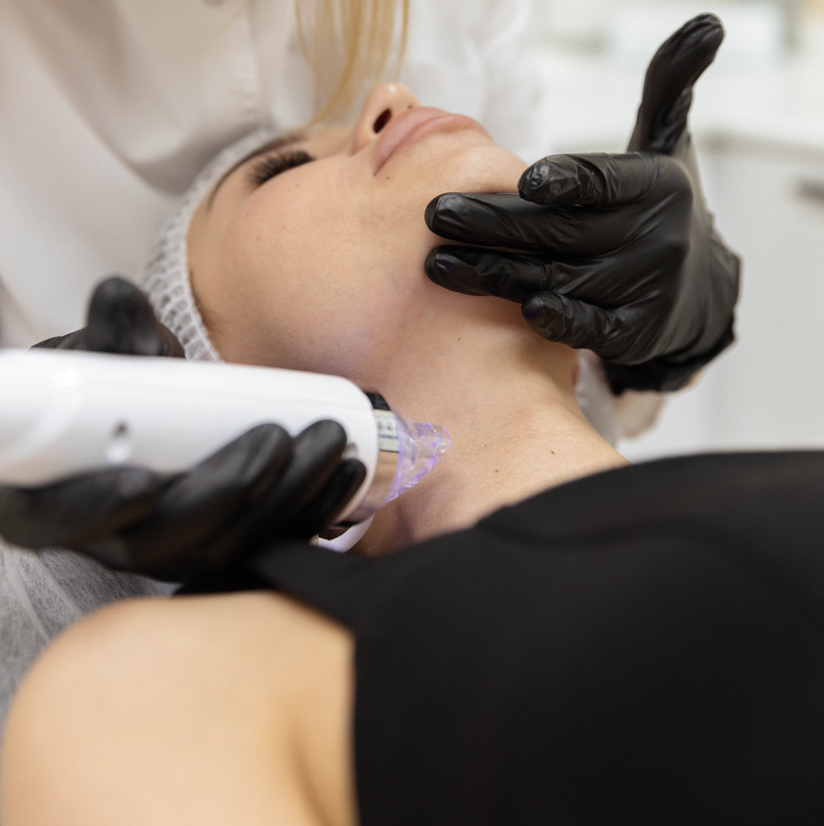 Микроигольчатый RF: шея